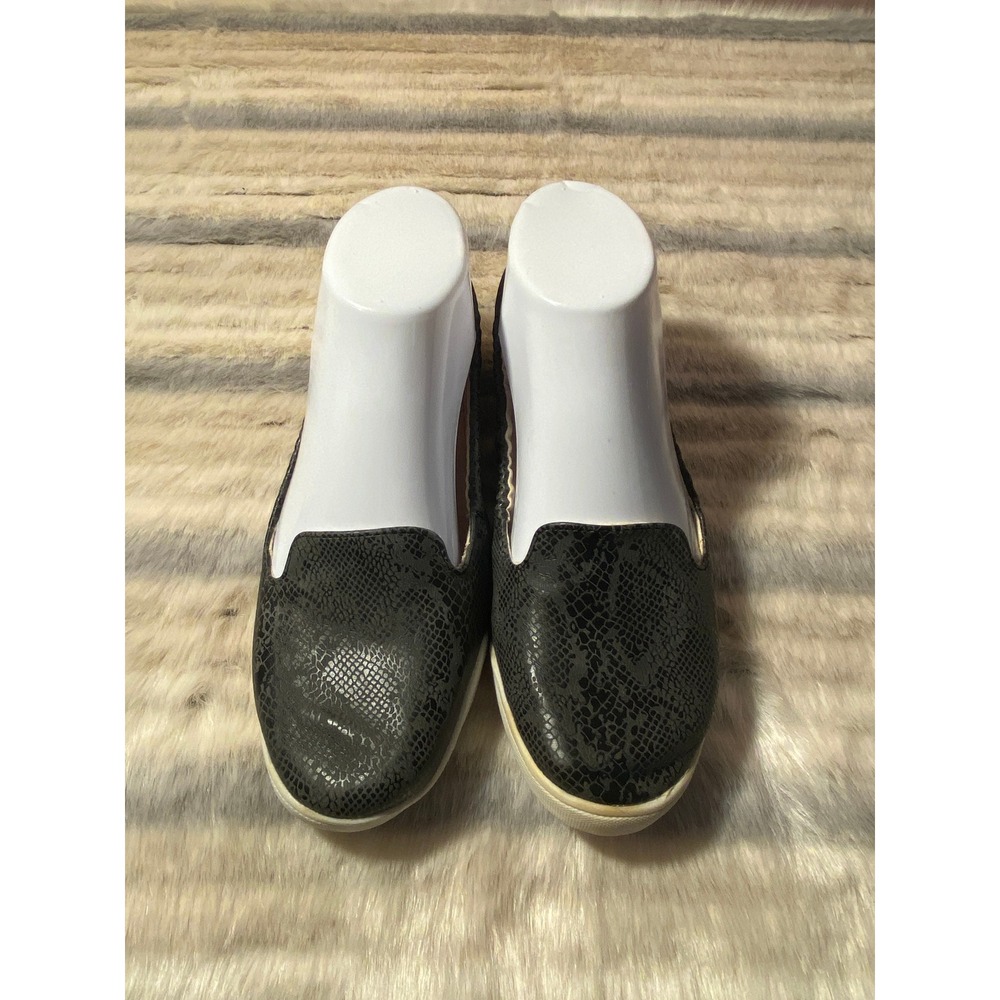 Kruzers by Fitkicks Slip On Sneakers Snake Print Comfort Casual Shoes Size Small